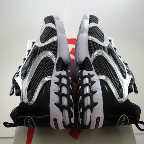Stussy x Nike Air Zoom Spiridon Cage 2 Pure Platinum 2020 CU1854-001 US 11 DS - Picture 14 of 15